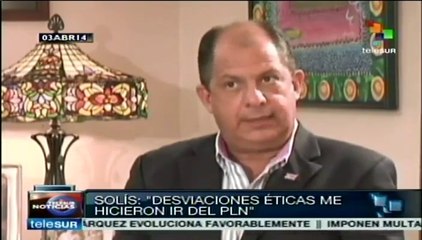 Cuando fui miembro del PLN intenté reformar al partido: Luis G. Solís