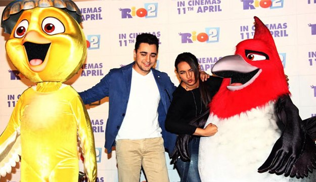 Imran Khan & Sonakshi Sinha at Rio 2 Hindi Premiere