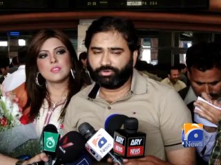 Captain Noman Beg Arrives Home-05 April 2014