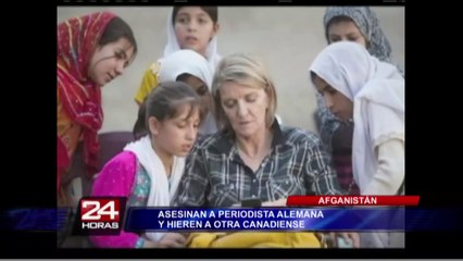 Afganistán: asesinan a fotógrafa alemana y dejan grave a reportera canadiense