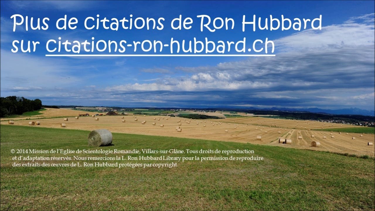 Diaporama sur la famille, citations de Ron Hubbard