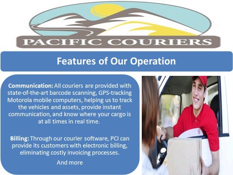 Pacific Couriers: Courier Service in Los Angeles