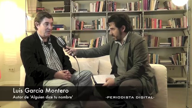 Luis García Montero, autor de 'Alguien dice tu nombre'. 4-4-2014