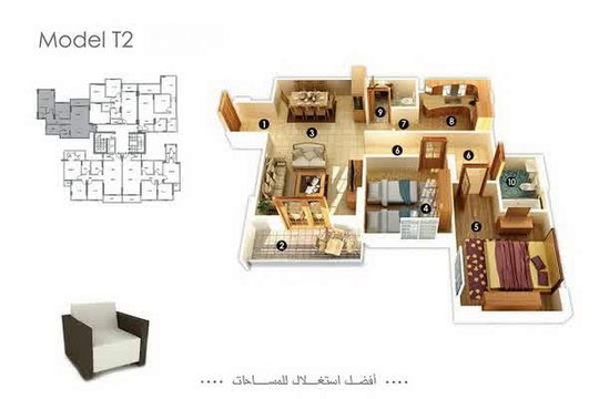 Maadi Sundry Compound Fully Finished Apartment For Sale