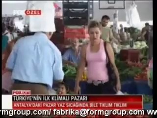 Evaporatif Soğutma Pazar Yeri Serinletmesi FOX