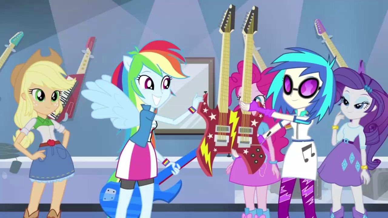 My Little Pony Equestria Girls: Rainbow Rocks - Clip "Guitar Centered"
