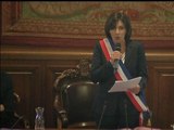 Anne Hidalgo élue maire de la capitale par les conseillers de Paris - 05/04