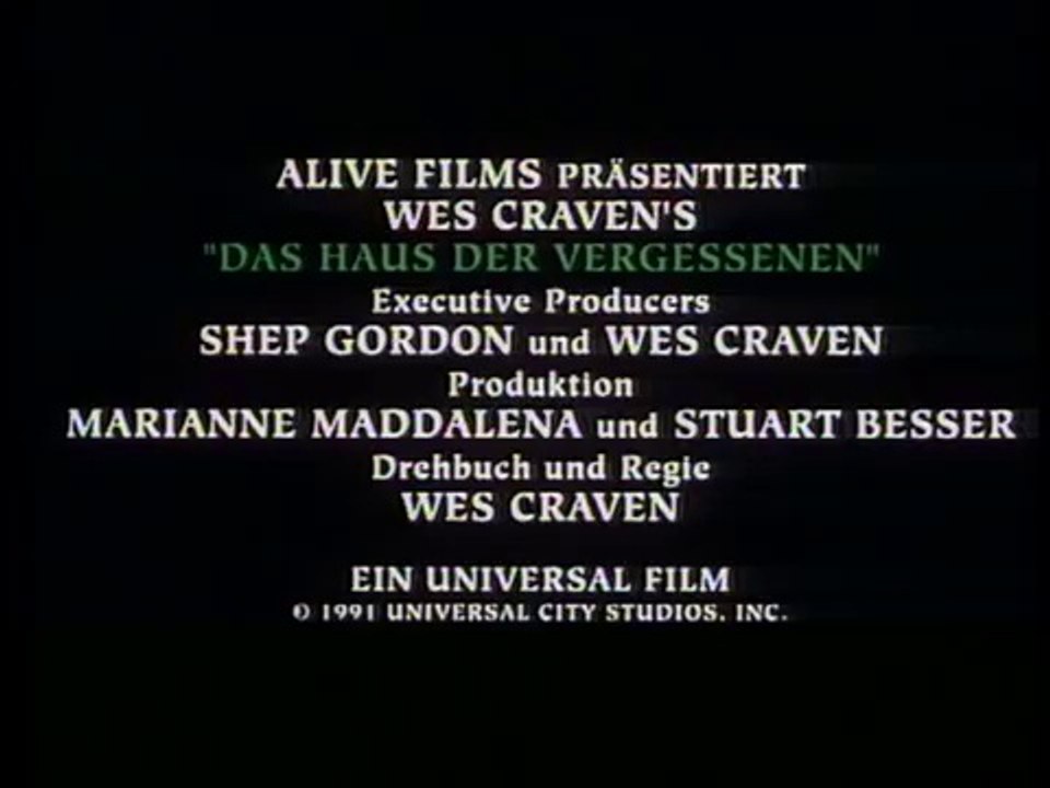 Das Haus der Vergessenen (1991) Deutscher Trailer