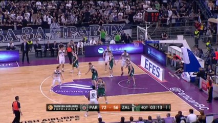 Highlights: Partizan NIS Belgrade-Zalgiris Kaunas