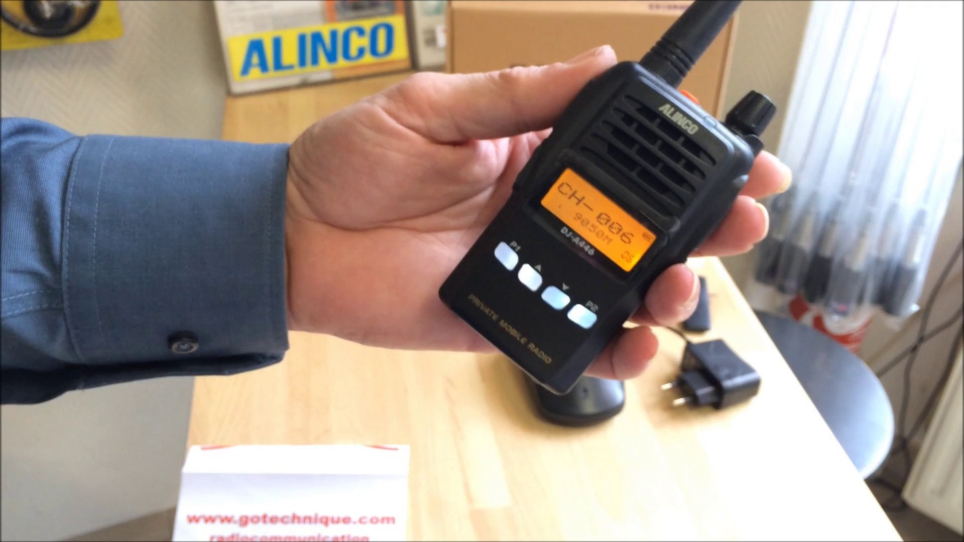 alinco dj-v446 pmr446 de uso libre