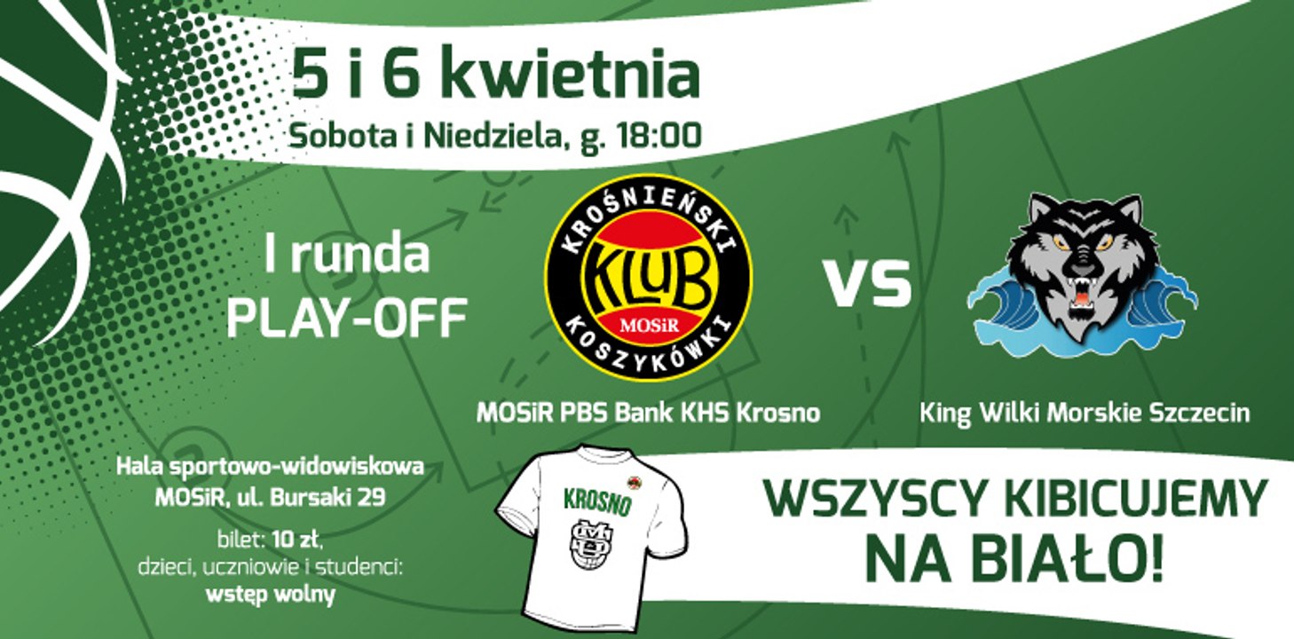 MOSiR PBS Bank KHS Krosno - King Wilki Morskie Szczecin (zapowiedź)