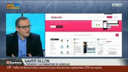 Chroniques et Coup de pouce à une start-up: Vodeclic, dans 01Business - 05/04 4/4