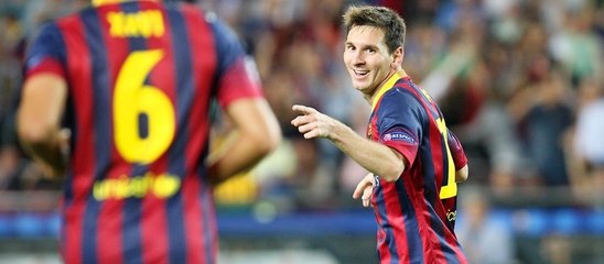 Messi porte le Barça