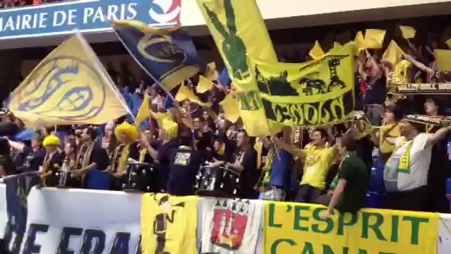 Finale de la Coupe de France féminine de volley-ball 2014 entre Cannes et Nantes