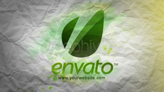 Ink Logo Experiment - After Effects Template