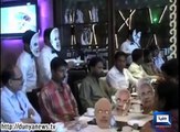 Elections in India- restaurant staff wears mask of Narendra Modi to support the candidate