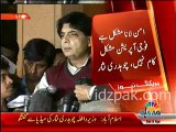 Several non combatant innocent people are hostage in Taliban custody, they should also be set free - Chaudhry Nisar