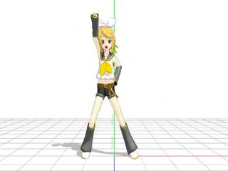 Rin Kagamine Galaxias MMD