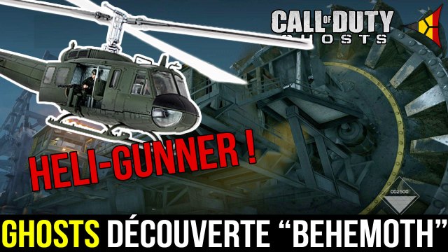 Ghosts // Découverte Map BEHEMOTH + HELI GUNNER ! (DLC Devastation) - COD Gameplay | FPS Belgium