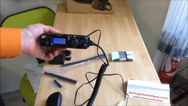 Yaesu FT817ND Tranceiver HF VHF UHF portable GoTechnique