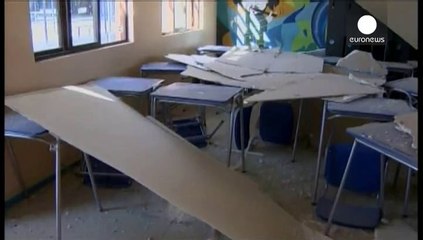 Protestas en Chile por la falta de ayudas tras el terremoto