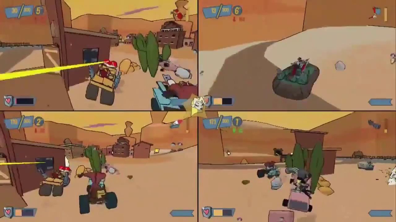 Cel Damage HD First Footage - PS4, PS3 & Vita