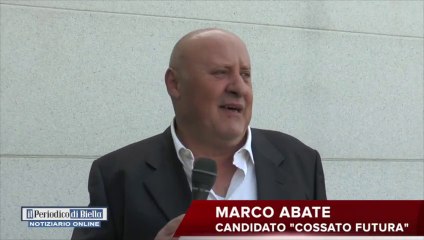 Marco Abate - Presentazione lista civica "Cossato futura"