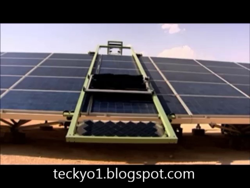 Israeli Solar has the capability of cleaning its own panels