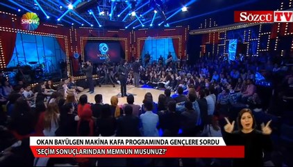 'Seçim sonuçlarından memnun musunuz?'