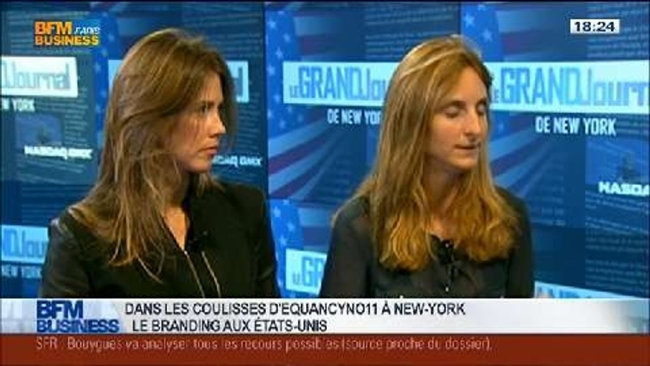 Dans les coulisses d'EquancyNo11 à New York, une agence de publicité de branding: Florence Sicard Russo et Marie Cortadellas, dans Le Grand Journal de New York - 05/04 2/4