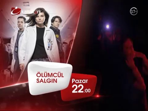 ÖLÜMCÜL SALGIN 6 Nisan Pazar akşamı saat 22.00'de Kanaltürk Sinema Kuşağında!