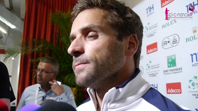 Coupe Davis Nancy: La réaction d'Arnaud Clément après la victoire en double