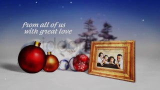 Christmas Family Greetings. - After Effects Template