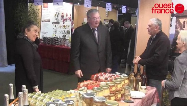 Salon du chocolat de Saint-Lô : la dernière sortie du maire François Digard