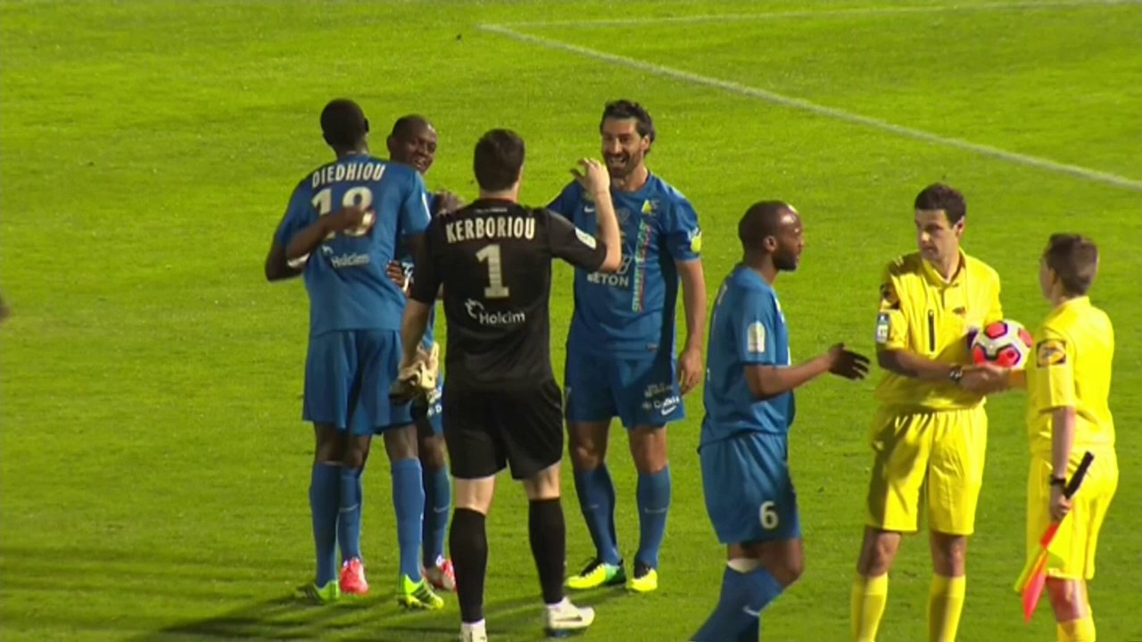 US Créteil - Stade Lavallois (4-0) - 04/04/14 - (USCL-LAVAL) - Résumé