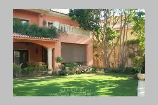 Compound Katameya Heights Egypt Furnished Duplex Apartment for Rent with Pool Garden