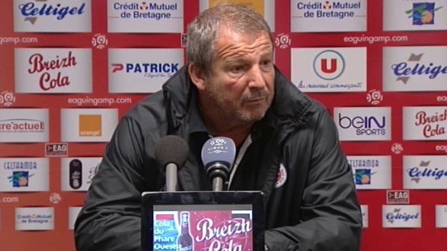 Rolland Courbis après EAG 1-2 MHSC (32e journée L1)
