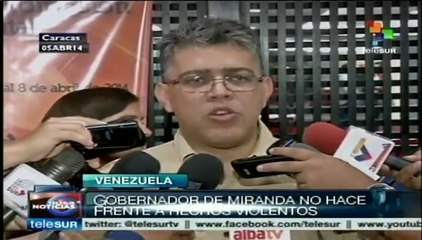 Llama Jaua a Capriles para que demuestre voluntad y pare a fascistas