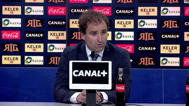 Arrasate, sobre la afición y las opciones Champions