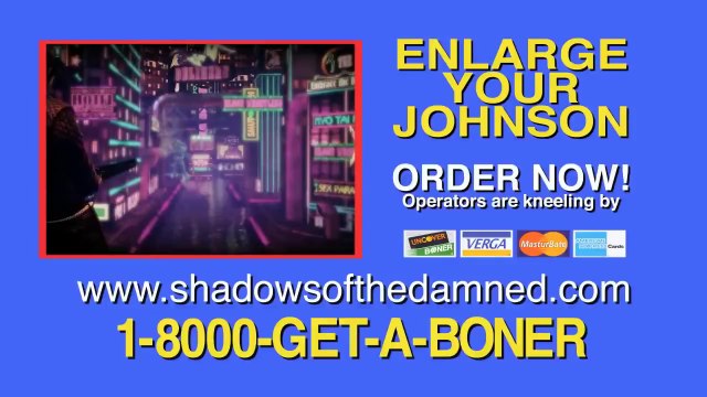Shadows of the Damned Enlarge Your Johnson Trailer