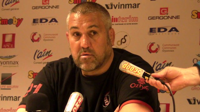 Rugby Top 14 - Christophe Urios réagit après Oyonnax - Bordeaux-Bègles