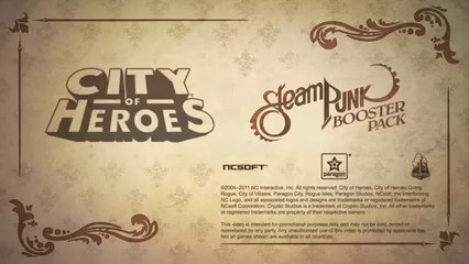 City of Heroes Steampunk Pack Trailer