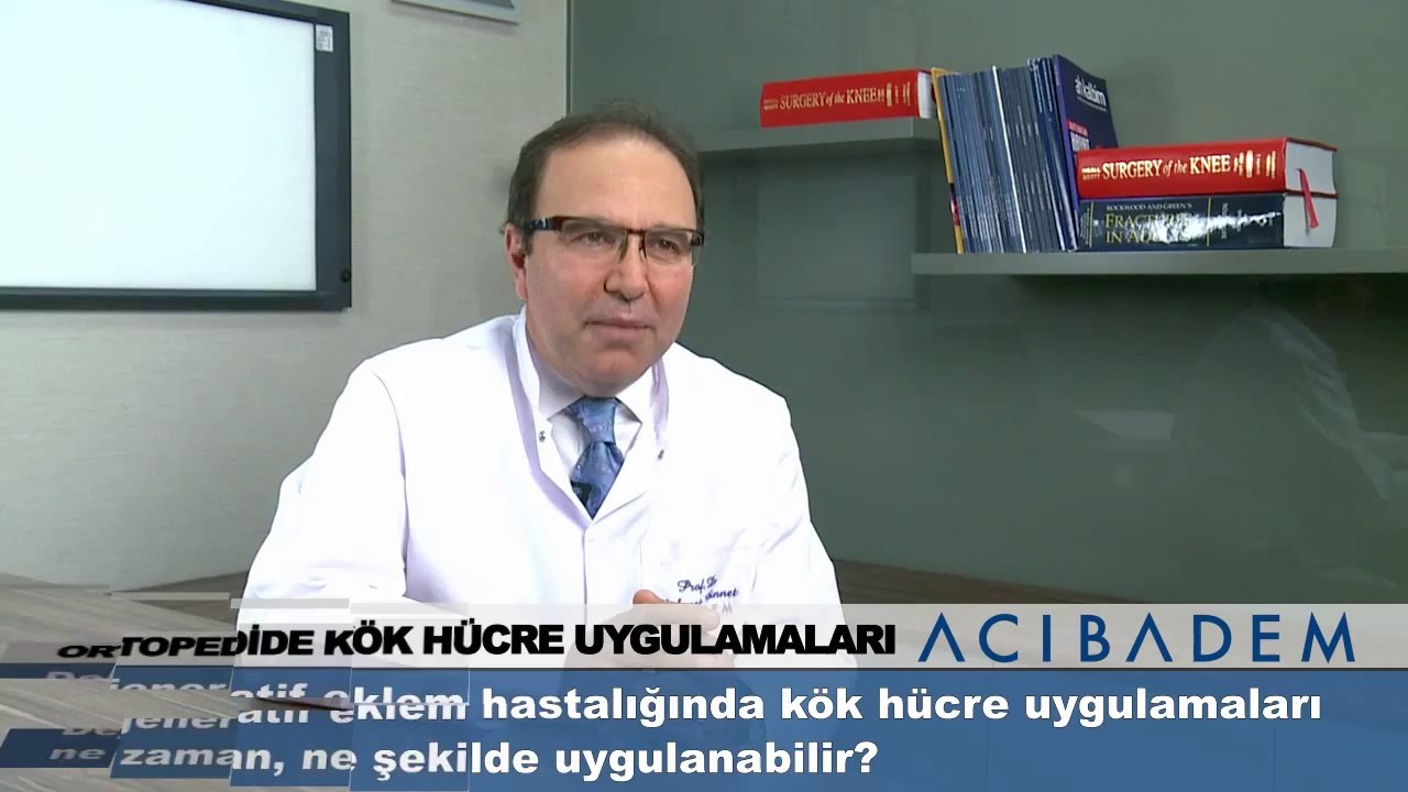 Dejeneratif eklem hastalığında kök hücre uygulamaları ne zaman ne şekilde uygulanabilir ?