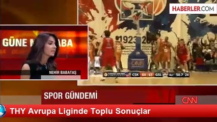 THY Avrupa Liginde Toplu Sonuçlar