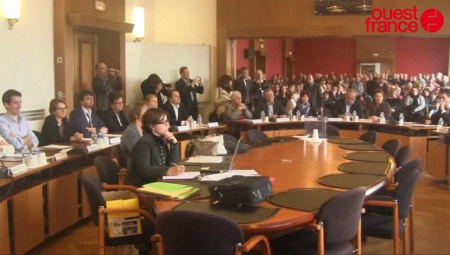 Election du maire de Saint-Lô : le discours inaugural du doyen Yves Biré