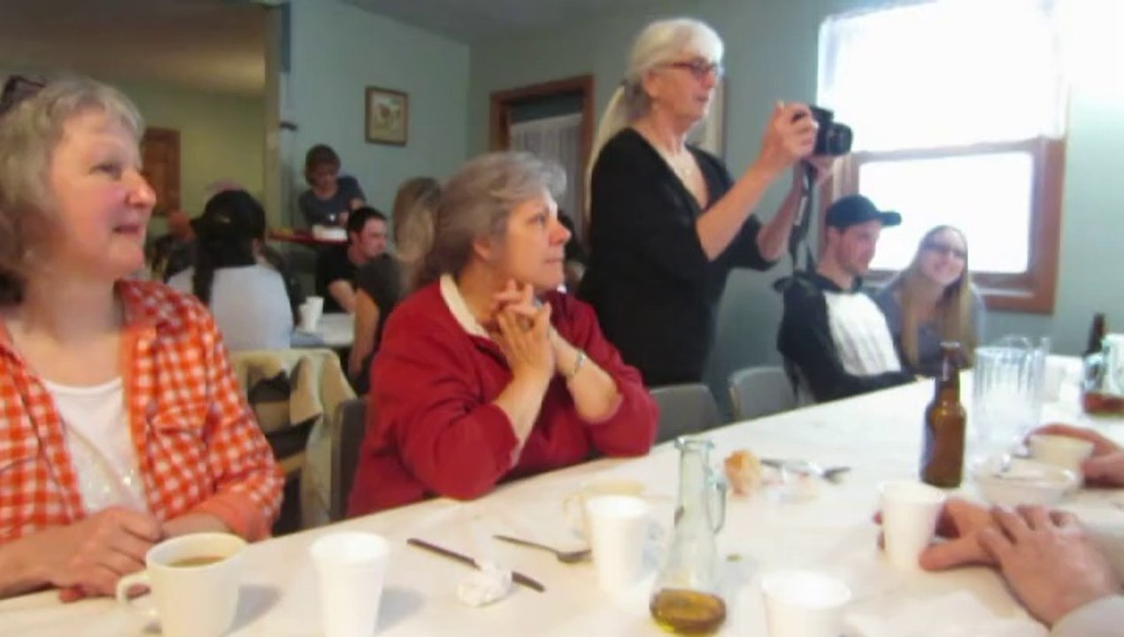 Cabane à sucre le 05 Avril 2014, famille Desnommée et amis.
