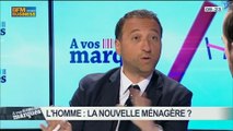 L'homme, la nouvelle ménagère de moins de 50 ans ?: Frank Tapiro, Valéry Pothain et Charlotte Bricard, dans A vos marques – 06/04 2/3