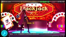 初音ミク -プロジェクト ディーヴァ- F 2nd (Easy Playthrough part 13) Song 12  Blackjack
