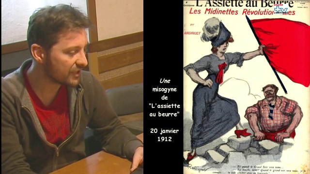 Une anarchiste oratrice therese Taugourdeau - Dictionnaire Biographique Maitron des anarchistes ( HD )