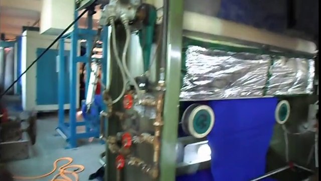 PLC Control Fabrics Calendar Machine